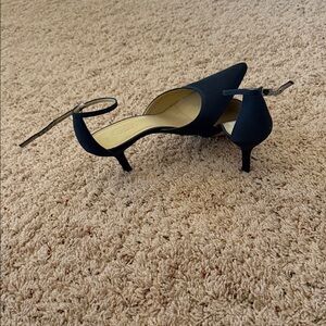 Elegant Navy Blue Women's Heels